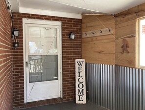 Enclosed porch