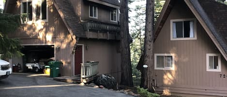 Guest House is above the Garage, extra charges will apply.