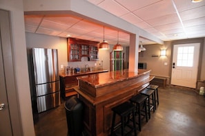 Main Floor Bar - alcohol not included (Scotia Bank Teller Station, made of copper) 