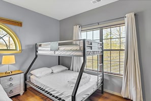 Twin over Full Bunk in Master