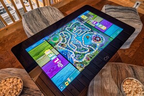 Infinity Game Table with built in digital board games offers hours of fun!