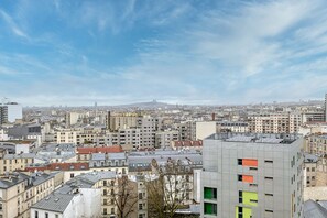 Blick von der Unterkunft