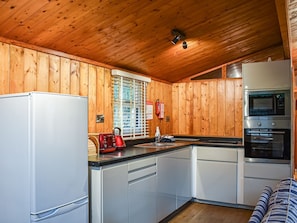 Kitchen area | Pine Lodge, Charlcot, near Masham