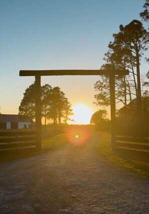 Entryway to the property