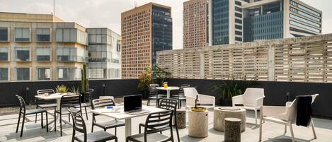 Terraza en la azotea