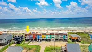 Condo #1 on the far left as you drive up