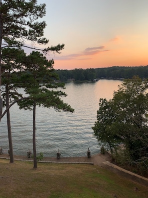 Sunset from the porch