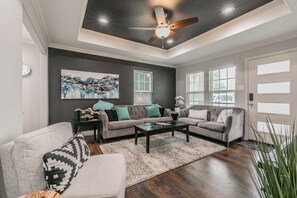 Gather in the spacious comfortable family room