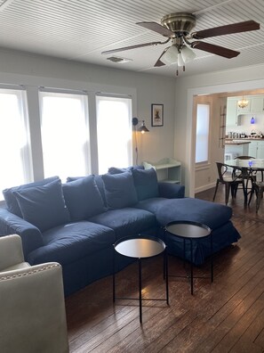Living room from front door