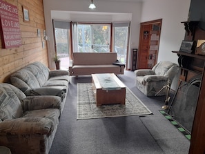 Large lounge room. 