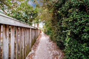 Walkway to beach.  It's only 500 steps and easy to walk.  