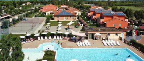 Piscine maison de vacances