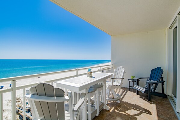 Directly on the Beach