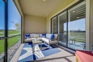 Screened in patio 