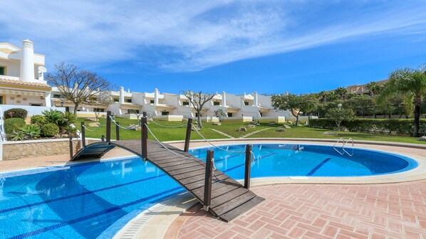 Pool and Garden Area