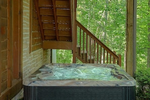 Bain à remous extérieur