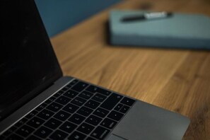 Workspace and complimentary high-speed WiFi