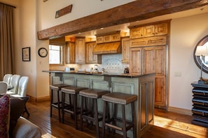 Furniture, Hardwood, Kitchen Island, Indoors, Room