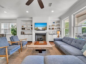 Gorgeous Open Concept Living Area and Dining Room