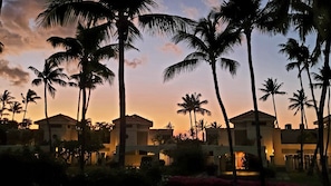 The Shores at Waikoloa Beach Resort at sunset