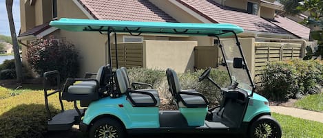 Additional golf cart can be made available for a fee, please consult management
