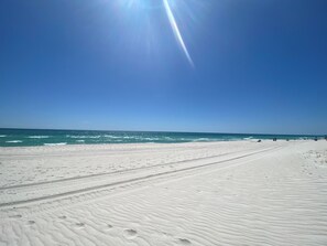 Spectacular soft powder white sand and emerald water!