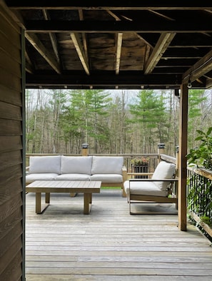 Porch views in early Spring.