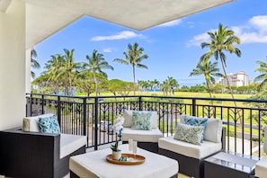 relaxing on your lanai
