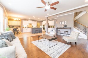 An open, warm and relaxing floor plan is the focal point of this home.  Sit back, relax and enjoy all this home has to offer!