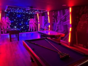 Play Pool, Foosball, Air Hockey and ...