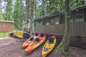 Kayaks and Paddle Boards Just Waiting For You