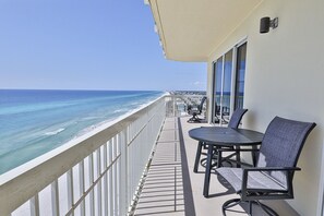 Private balcony.