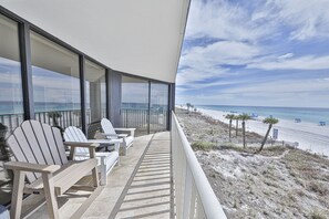 Private balcony.