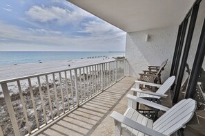 Private balcony.