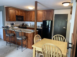 Bar area with stools
