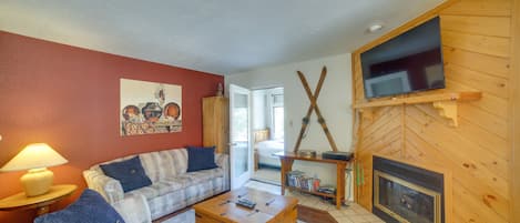 Angel Fire Vacation Rental | 3BR | 2.5BA | Stairs Required for Access