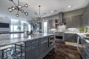Cook up a feast in our fully equipped kitchen, perfect for all your culinary needs.
