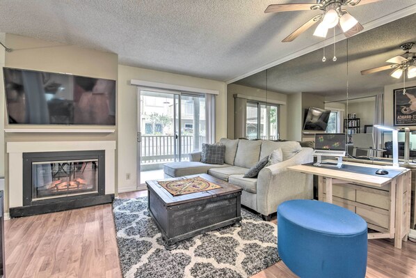 Daly City Vacation Rental | Studio | 1BA | 495 Sq Ft | Steps Required for Entry
