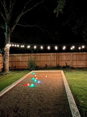 801 N Bowie St - Nighttime Bocce Ball Pic (1)