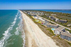 Ocean and sound views of the Crystal Coast showcasing our pinpoint location!