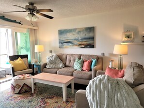 Coastal design living area