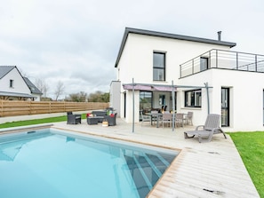 L'Eau, Ciel, Bâtiment, Plante, Piscine, Fenêtre, Nuage, Maison, Ombre, Lot Terre