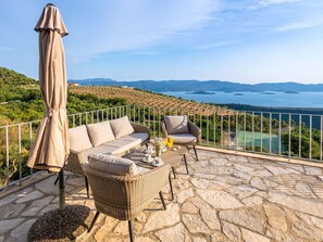 Sky, Water, Furniture, Cloud, Plant, Azure, Wood, Outdoor Furniture, Chair, Building