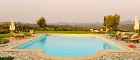 Piscine maison de vacances