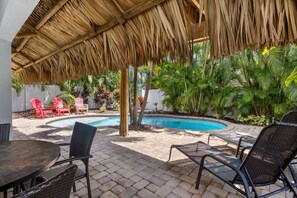 Pool area