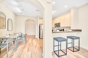 Family Dining Table and Kitchen Bar Seating