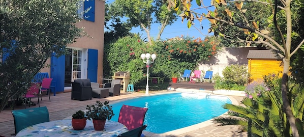 Piscine privée à l’abri des regards