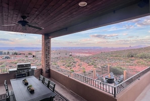 Backyard / Balcony off Living Room & Kitchen