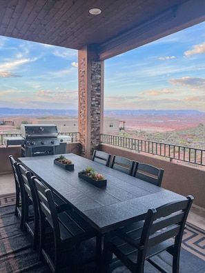 Backyard / Balcony off Living Room & Kitchen