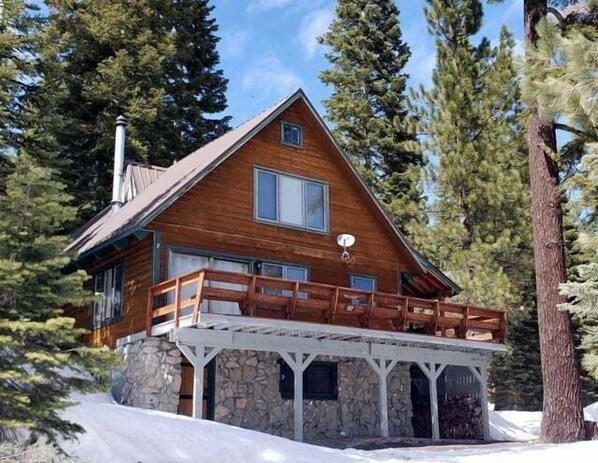 Building, House, Cabin, Tree, Log Cabin